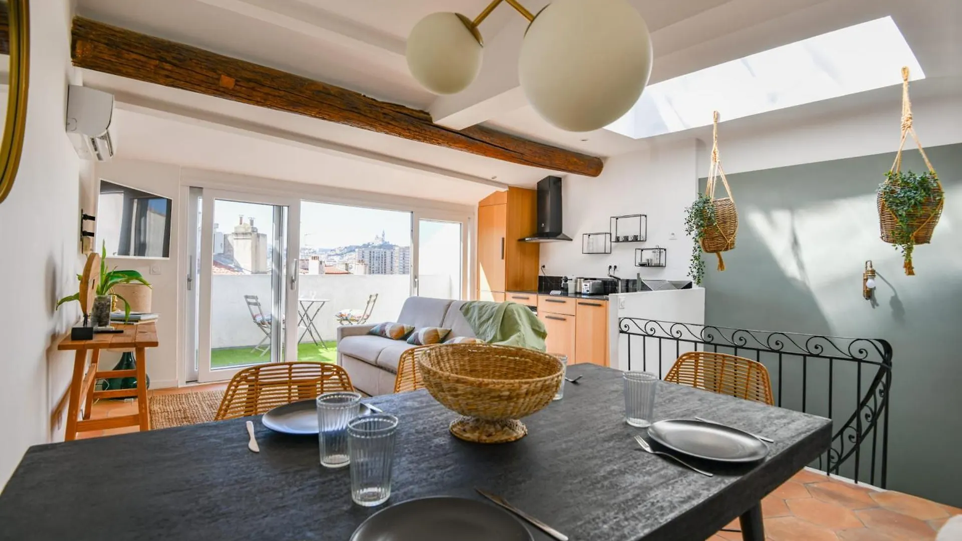 Chez Marcel - Appart 2 Ch Avec Clim - St Charles Марсель Франция