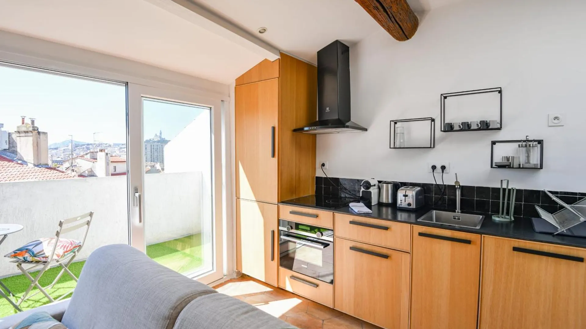 公寓 Chez Marcel - Appart 2 Ch Avec Clim - St Charles 马赛 法国
